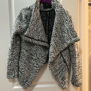 Cropped winter sweater